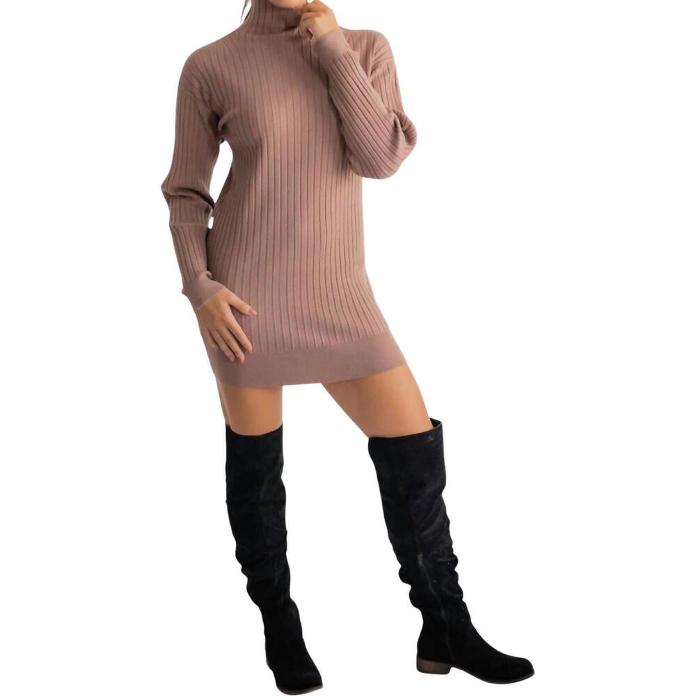 NEW FALCON PARK kara dress in brown